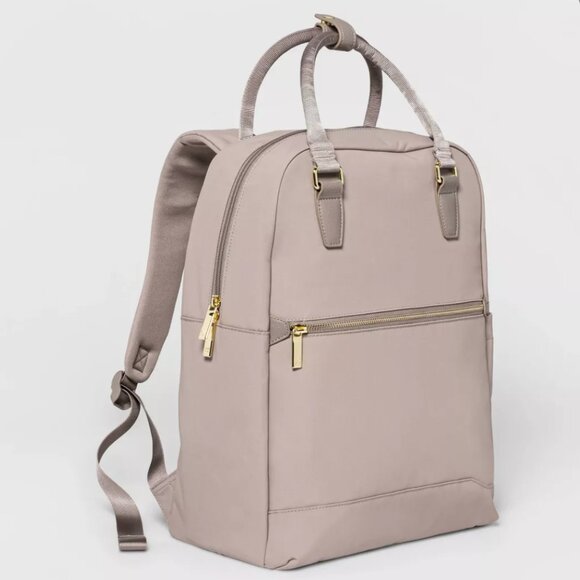 Target Signature 16" Commuter Backpack - Open Story™ in Taupe - Picture 1 of 7